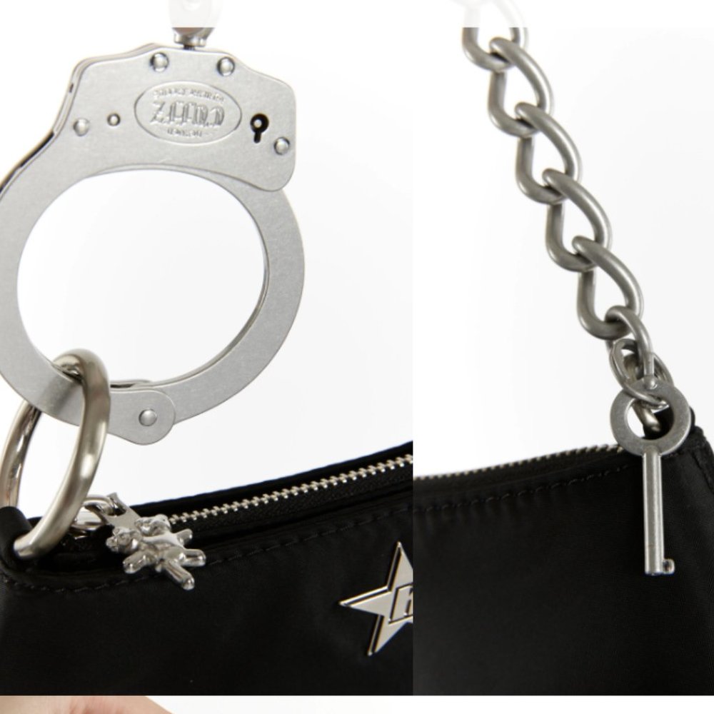 NWT! Marc Jacobs Heaven CUFFZ Mini Bag Black - Picture 8 of 13